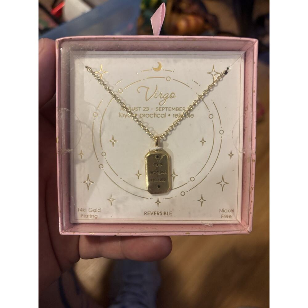 14k Patling Zodiacac Virgo